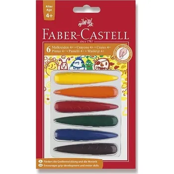 Kresba Faber-Castell Plastové pastelky 6ks