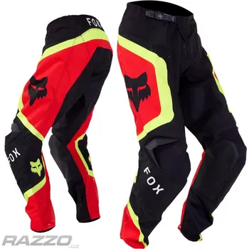 Moto kalhoty Dětské kalhoty na motokros FOX 180 Pant Youth Ballast Black Red 2024 Kids 22