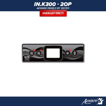 Gecko Alliance Gecko Aeware Ovládací panel IN.K300-2OP - Polep/ nálepka - 9916-101500