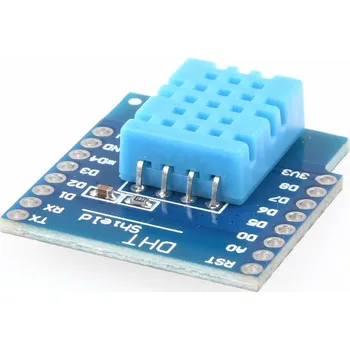 Elektronická stavebnice LaskaKit_cz WeMos D1 mini DHT11 shield