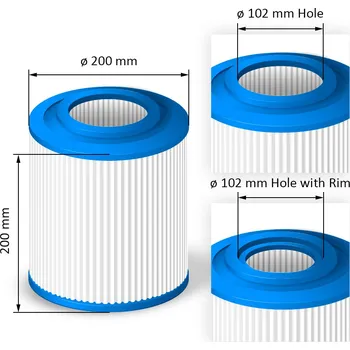 Bazénová filtrace Crystalline Pool Spa Filter Filtrační kartuše SC729