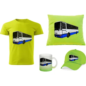 Dekorace do dětského pokoje Karosa dětský dárkový set 134 (dětský dárkový set s autobusem)