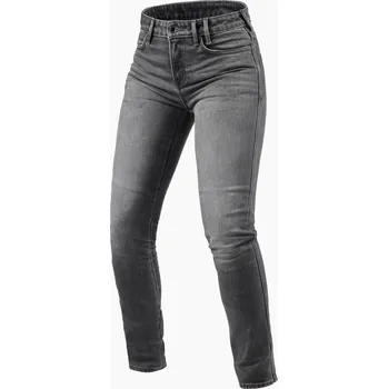 Moto kalhoty REVIT kalhoty jeans SHELBY 2 SK Short dámské medium grey stone - 34