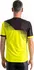cyklistický dres CRUSSIS Sportovní tričko CSW-085 žluté/černé