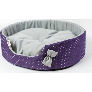 Pelíšek pro psa Diversa Pelíšek SANSA fialový Délka: 1 - 45x35x15cm