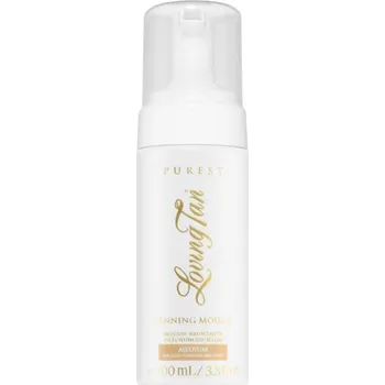 Samoopalovací přípravek Loving Tan Purest samoopalovací pěna odstín Medium 100 ml