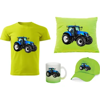 Dětsný nábytek New Holland T7070 dárkový set 110 (dětský dárkový set s traktorem)