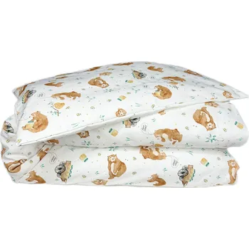 Povlečení Mimilove Ložní oboustranné povlečení 140x200 cm Méďa