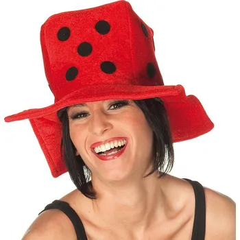 Karnevalový doplněk Čepice kostka