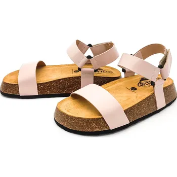 Dámské sandále Dámské kožené sandálky 636033 NAPA RUST MAQUILLAJE Plakton béžová Barva: maquillaje, Velikost: 41