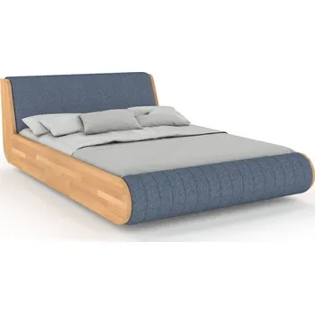 Postel Buková levitující postel Harald 180x200 cm - masiv 4 cm Čalounění postele: Solid 79, Odstín moření: Buk přírodní, Rozměr: 180x200