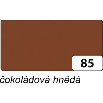 Barevný papír Folia - Max Bringmann Barevný papír - jednotlivé barvy - 130 g/m2, A4 Barva: čokoládová hnědá