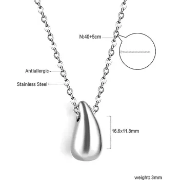 Náhrdelník Ocelový náhrdelník s přívěskem - NE2B1101S