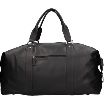 Pánská aktovka Kožená cestovní taška Katana Maxi - černá