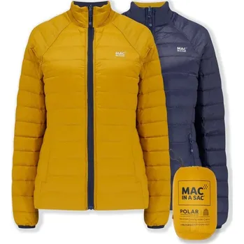 Dámský kabát Lehká péřová bunda sbalitelná do sáčku Mac In A Sac Polar Navy mustard Size: L