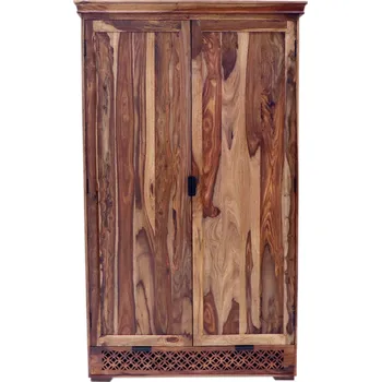 Komoda AV interiery Šatní skříň MIRA WR 120x60x200 z masívu palisandru Odstín palisandru: natural