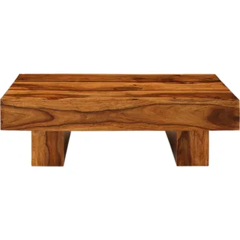 Knihovna AV interiery Konferenční stolek Gani COFT 118x45x35 z masívu palisandru Odstín palisandru: natural