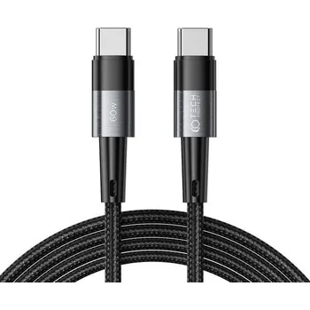 Datový kabel Tech-Protect UltraBoost USB-C - USB-C, PD60W / 3A, 2 m, šedý