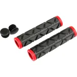 Gripy 125 mm MTB Velo černá/červená (pár)