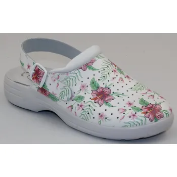 Dámská obuv Santé PO/251/LILIE dámské uzavřené pantofle motiv květiny 41
