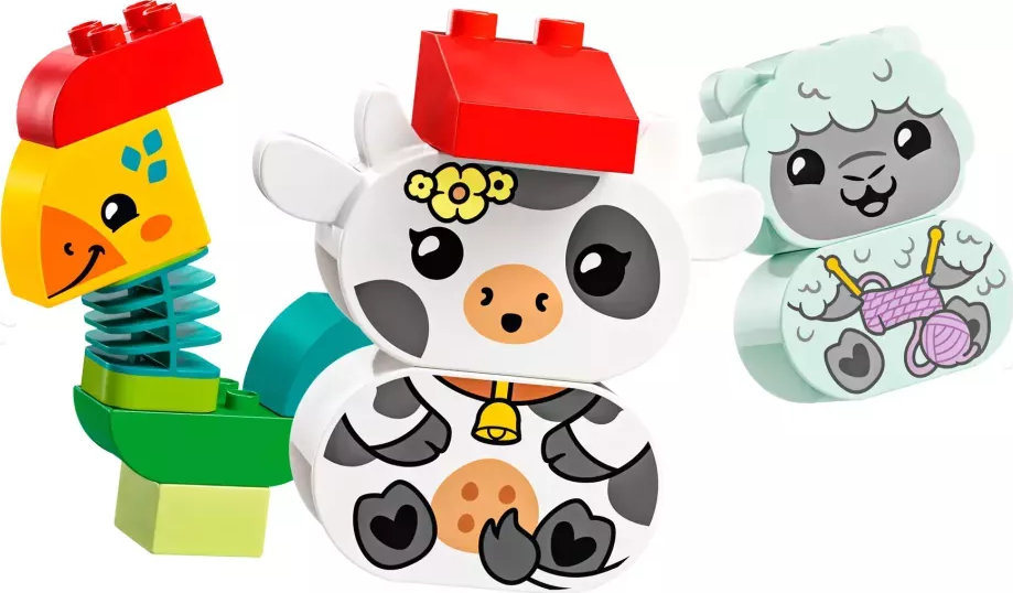 foto Stavebnice LEGO LEGO Duplo 10412 Vláček se zvířátky