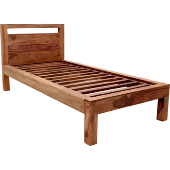 Komoda AV interiery Postel Amba 90x200 z masivu palisandru Odstín palisandru: natural