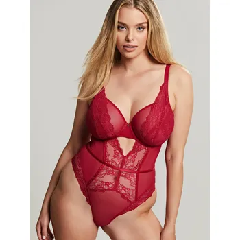 Body Dámské svůdné body Selena 10625 Rubínová - Panache rubínová 85H