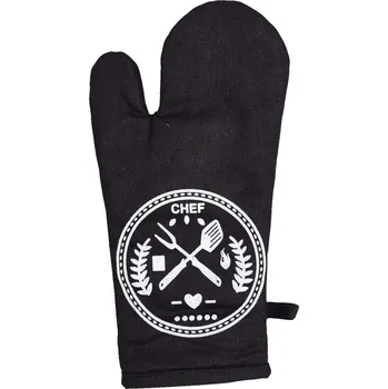 Chňapka Forbyt Jeans Master Chef 90054 černá