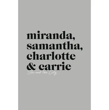 Plakát Plakát, Obraz - Sex and The City - Names