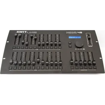 Fotoateliérová technika SWIT LA-R480 | 48-kanálová kaskádová DMX světelná konzole