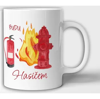 Hrnek Budu hasičem
