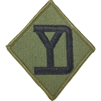 Nášivka ARMÁDNÍ ORIGINÁL US ARMY Nášivka vyšívaná Pěší divize 26th Infantry Division Yankee US originál