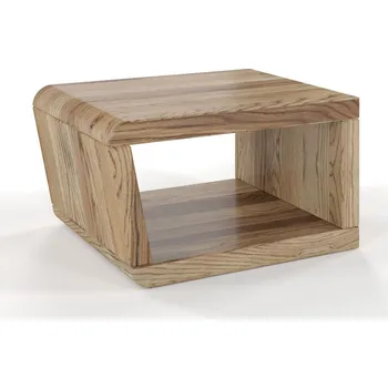 Noční stolek Dubový noční stolek Harald - masiv 4 cm Moření Visby - dub: Retro olej