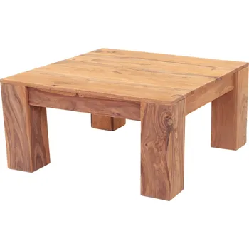Konferenční stolek AV interiery Konferenční stolek TARA COFD 80x80x40 z tvrdého masivu palisandru Odstín palisandru: only stain