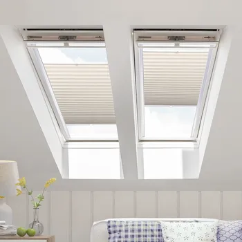 Roleta FOA Plisé roleta na střešní okna Neprůhledná, Béžová, P 7704P , 20 x 50 cm