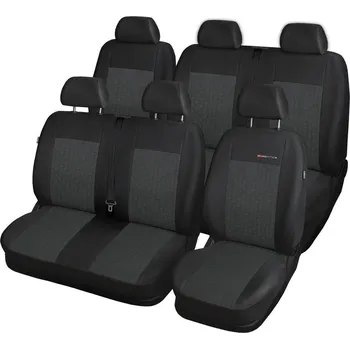 Potah sedadla Autopotahy FORD TRANSIT VII, 6 míst, od r. 2014, antracit SIXTOL