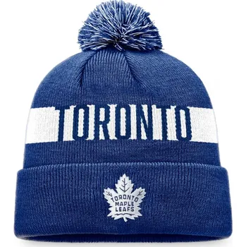 Čepice Kulich TOR Fundamental Cuff with Pom Toronto Maple Leafs