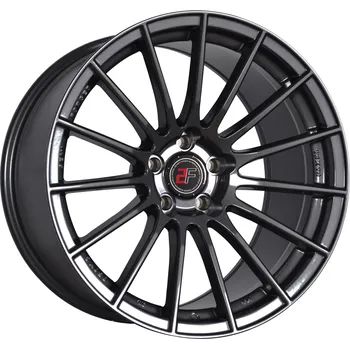 Alu kolo ALU kolo 2Forge ZF1, 5x114,3 velikost 7,5x17, ET 10-45 Barva: Černá lesklá