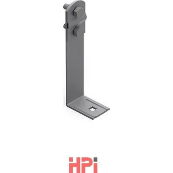 Střecha HPI Podpěra vedení hromosvodu pro šindel a plechovou krytinu, červenohnědá