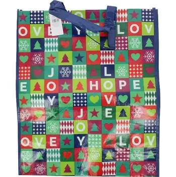 Nákupní taška Velká taška Love, Hope, Joy - Prostorná taška s inspirativním poselstvím