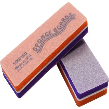 Přípravek na nehty DENATO s.r.o. Pěnový pilník s prodlouženou trvanlivostí střední 100/180 Počet: 10