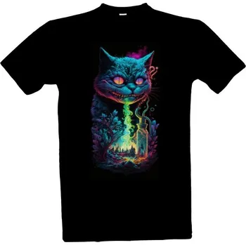 Tričko s potiskem Alenka v risi divu Skliba Tim Burton film pánské