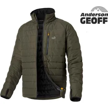 Rybářské oblečení Geoff Anderson Zesto Thermal bunda zelená