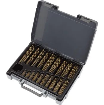 Vrták Vrtáky broušené, velká sada vrtáků, HSS-Co 1.0-10 mm, sada 170 dílů, DIN 338, Welzh (Welzh Werkzeug)