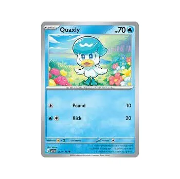 Sběratelská karetní hra Pokémon karta Quaxly 052/198 Holo