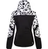 Dare2b Rocker Ski Jacket Black/White Graffiti Print
