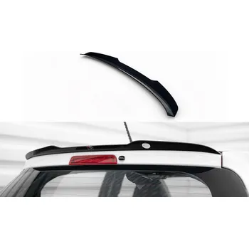 Tuning Prodloužení spoileru Toyota Yaris Mk3 Facelift černý lesklý plast