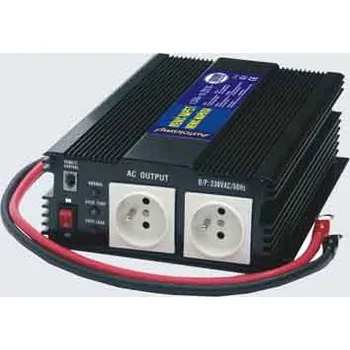 Měnič napětí Měnič napětí z 24V DC na 230V AC 1000W