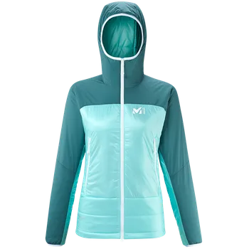Dámská zimní bunda Millet FUSION AIRWARM HOODIE W ARUBA/HYDRO|S