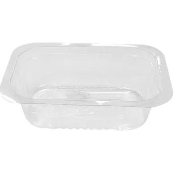 Jednorázové nádobí miska 137x96x40 mm, na zatavení - transparentní (100 ks/balení)